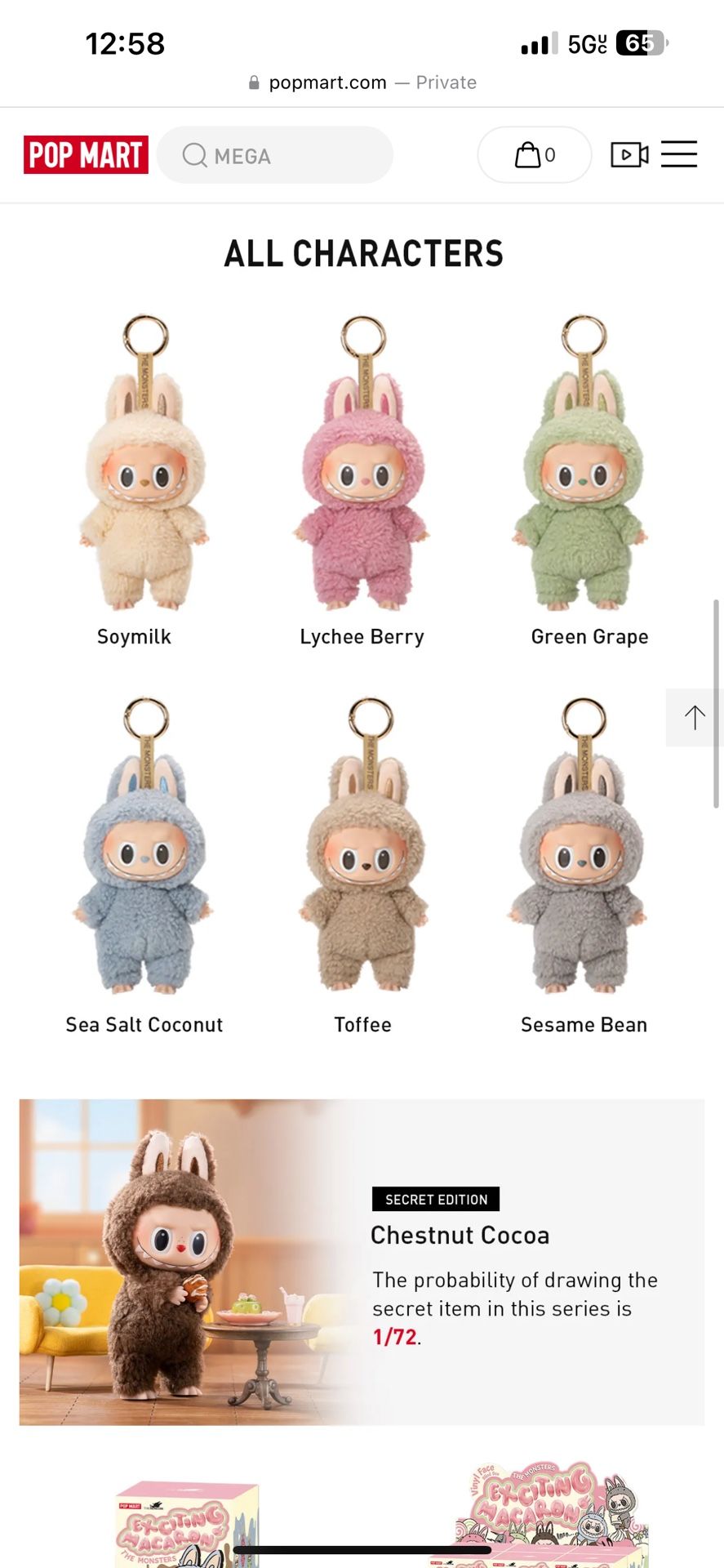 LABUBU BIG Into Energy, Exciting Macaron, Have A Seat!