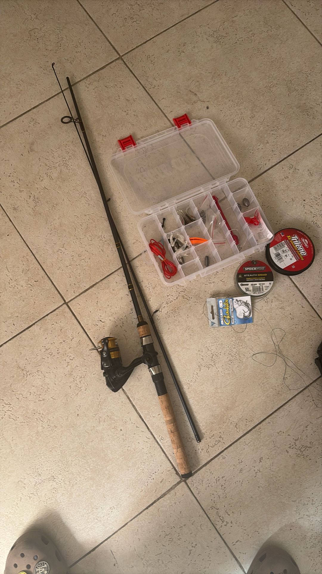 Fishing Rod D2000B w/small Set