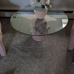 Glass Top Table