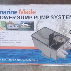 Shower sump Pump