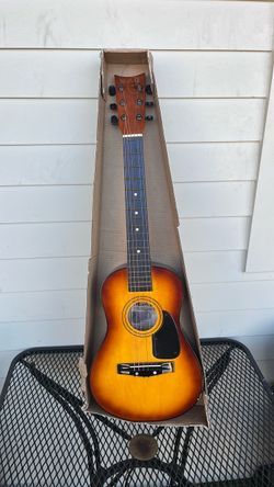 The image shows a boxed Mark II Student Acoustic Guitar (Model M2G-30SB) designed for children and beginners.Key DetailsBrand & Model: Mark II M2G-30S
