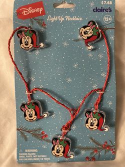Minnie Mouse Light up Necklace 