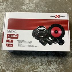 SoundXtreme 1000W 6.5 - Inch 