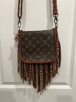 Upcycled LV Crossbody