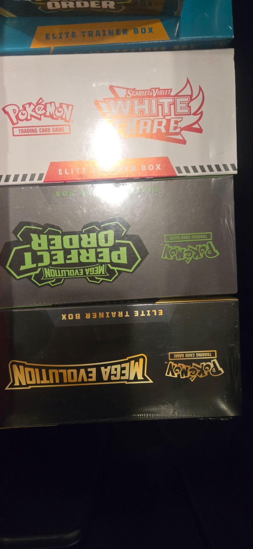 2 Perfect order ETBs at retail msrp pokemon