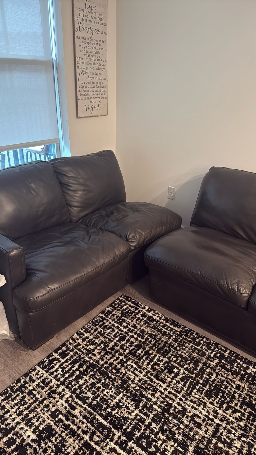 Leather Couch 
