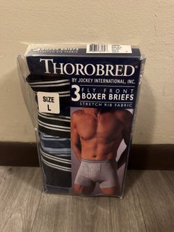 Thorobred by Jockey 3-Pack Boxer Briefs - Size L
