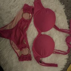 Victoria secret Y2K Hot Pink Bikini