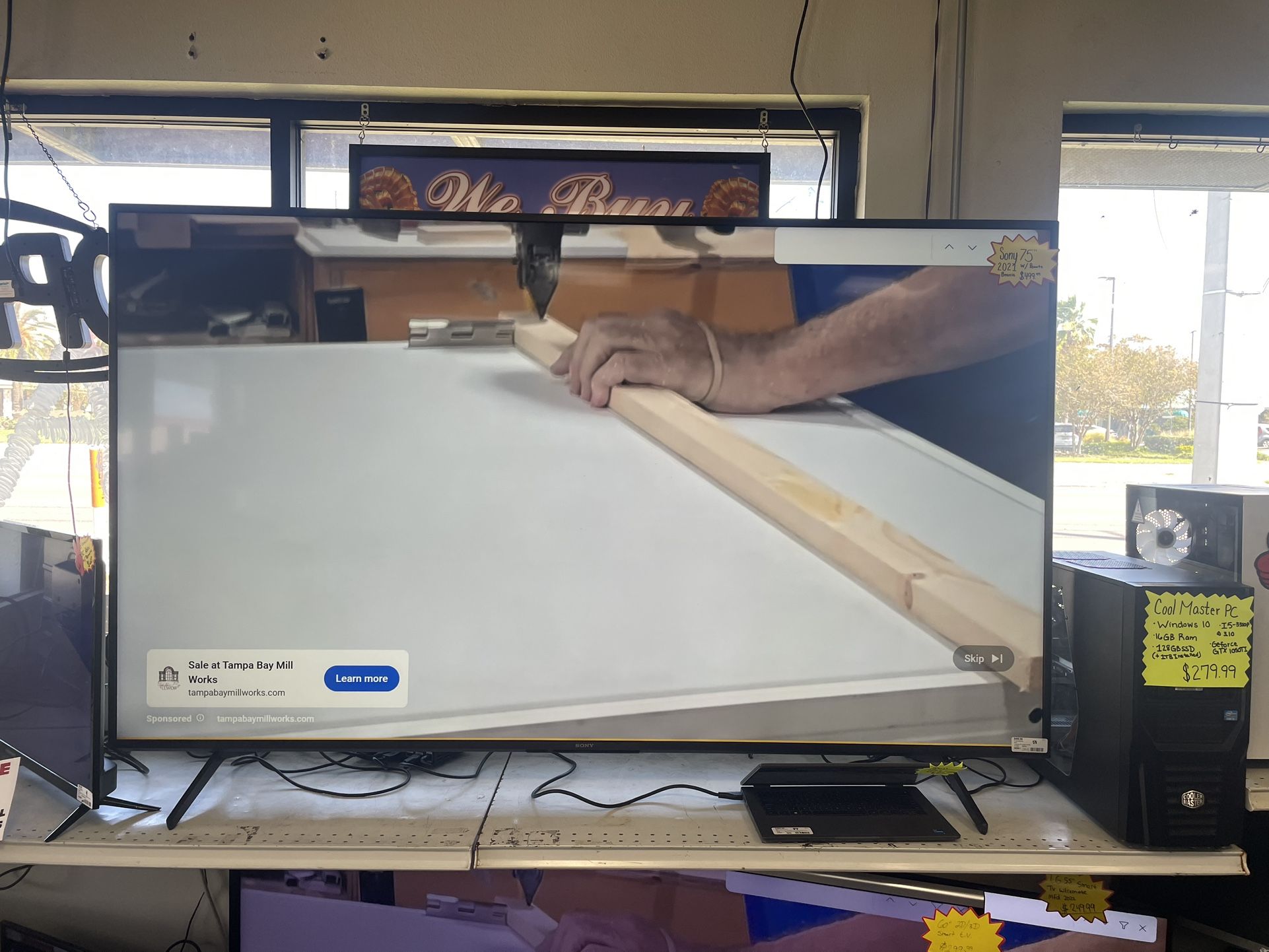 Sony Bravia 75” Smart Tv