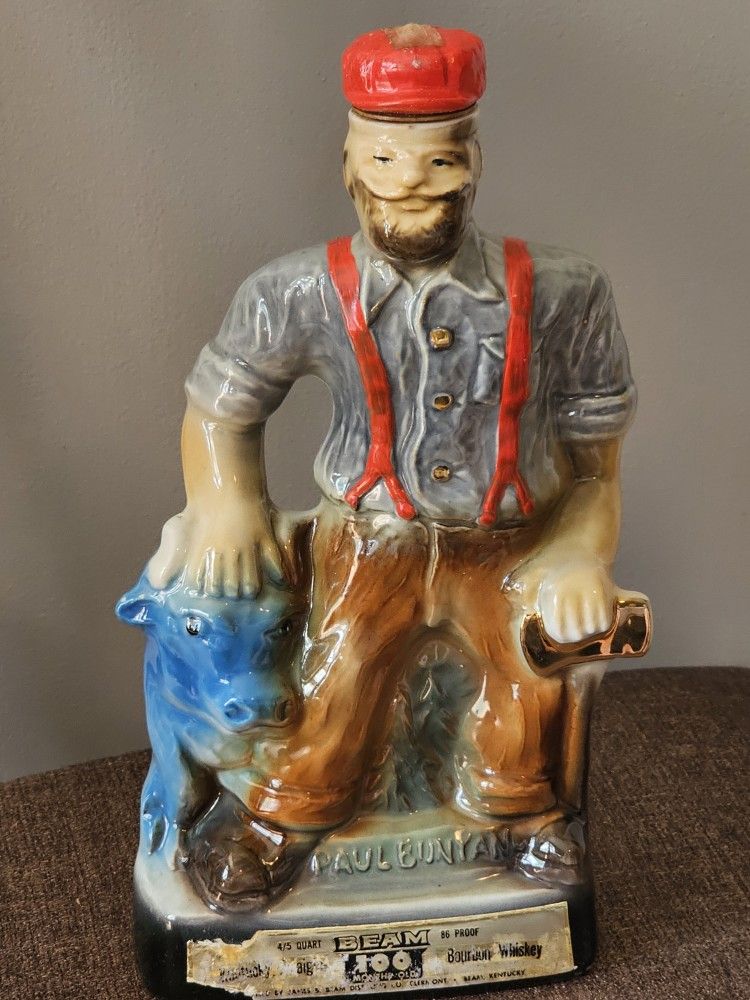 Jim Beam Decanter - Paul Bunyan