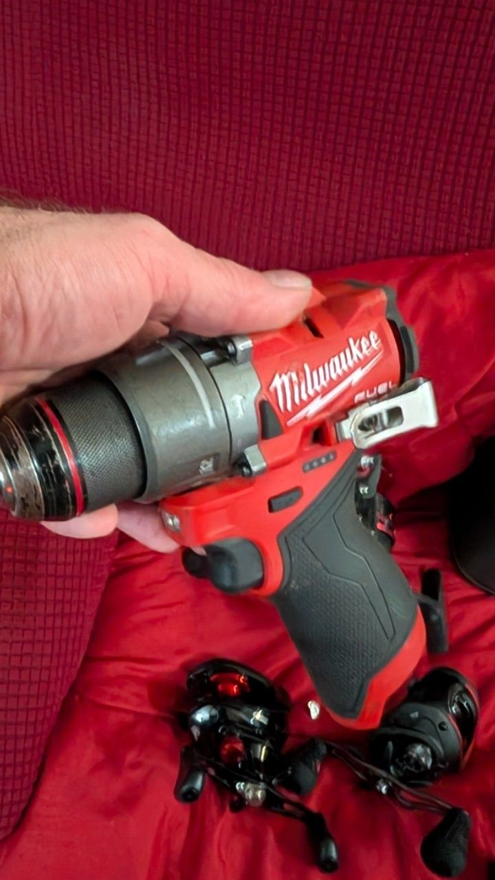 Milwaukee Hammer Drill And Battery