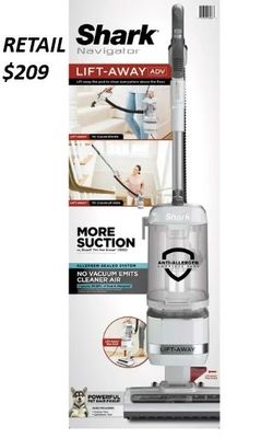 Shark Bagless Upright Vacuum,