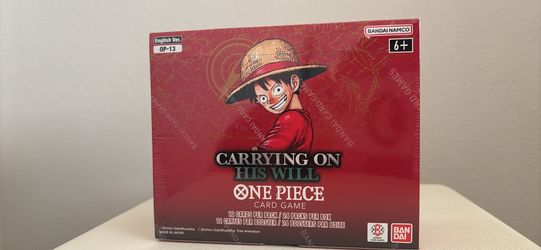 One Piece TCG OP-13 Carrying On His Will Booster Bo