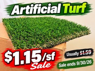 $1.15/sf Sale - Artificial Grass Turf