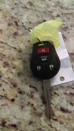 New remote car key
