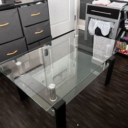 Living Room Glass Table