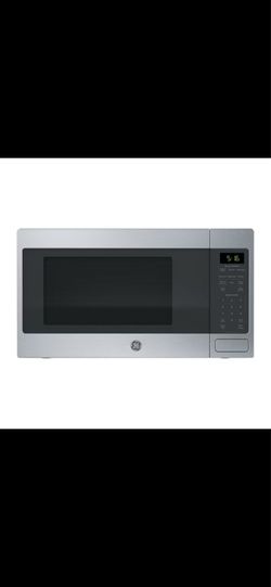 GE Countertop Microwave Oven, 1,150-watt Capacity, 1.6 Cubic Ft., 8 Auto Setting Cooking Settings, Child-Lock Technology, Kitchen Essentials for the C