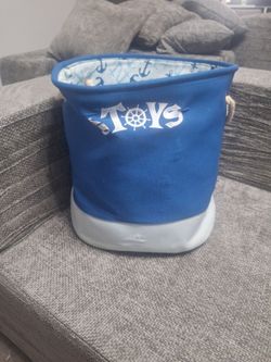 Toy bin canvas bag