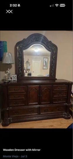 Hardwood Dresser for Sale $250