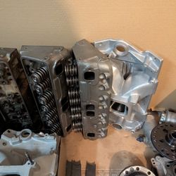 Ported Sportsman 2 SBC Heads, Matching Edelbrock Intake, T&D Shaft Rockersm