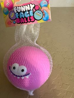 Funny face balls