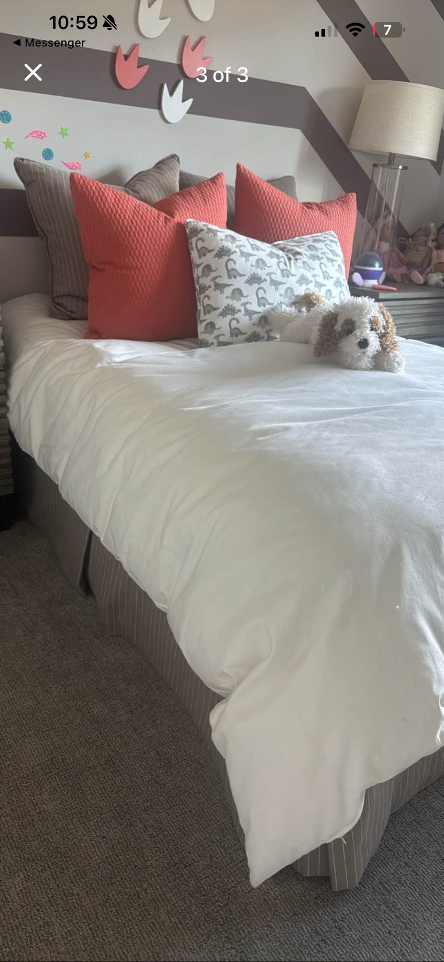 Mattress + Box Spring Read Description.