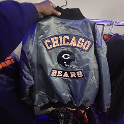 new Mitchell n Ness bears bomber jacket size 3x only 