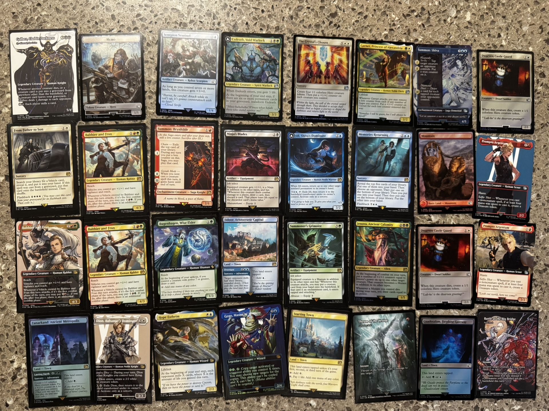 Magic The Gathering Final Fantasy Bundle