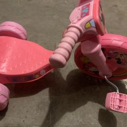 Pink Minnie Mouse Toddler  Big Wheel 