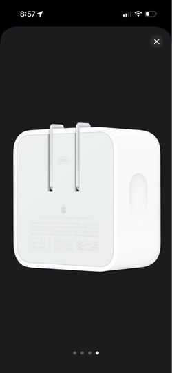Apple 35W Dual USB-C Port Compact Power Adapter