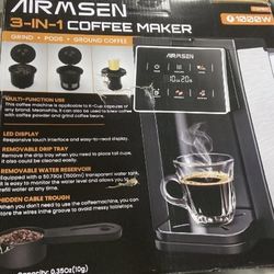 AIRMSEN 3-IN-1 COFFEE MAKER