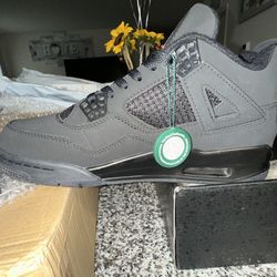 Jordan Retro 4 Black Cat 