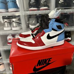 Jordan 1 Retro High Fearless UNC Chicago 9.5