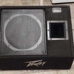 2 FLOOR MONITOR SPEAKERS AVAILABLE 1 PEAVEY $40 1 FENDER $50