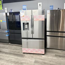 🔥SAMSUNG STAINLESS STEEL MEGA CAPACITY REFRIGERATOR WITH ICE MAKER AND WATER DISPENSER🔥