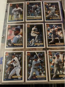 Baseball cards (34pages)