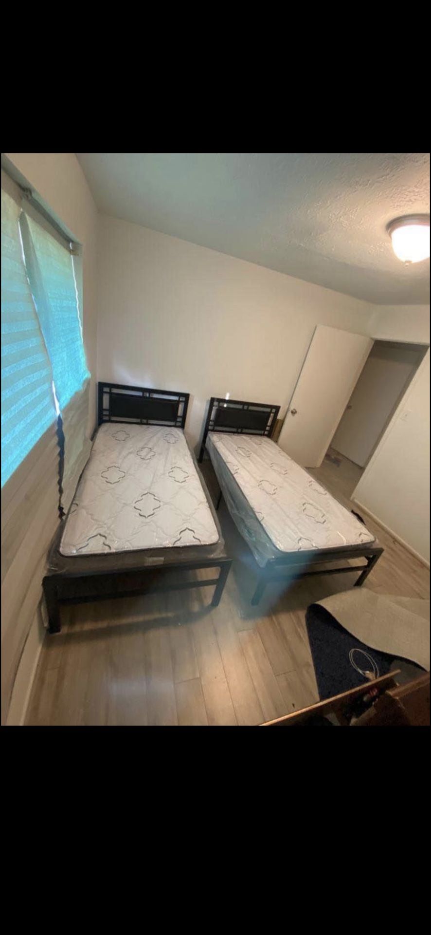 New Twin + Mattress Each