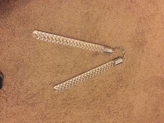 Glass nunchucks