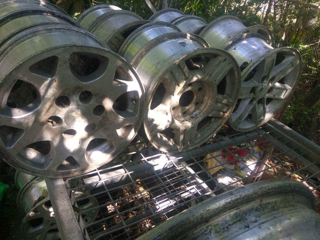 17s original chevy rims