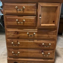 Antique Dresser And Nightstand 