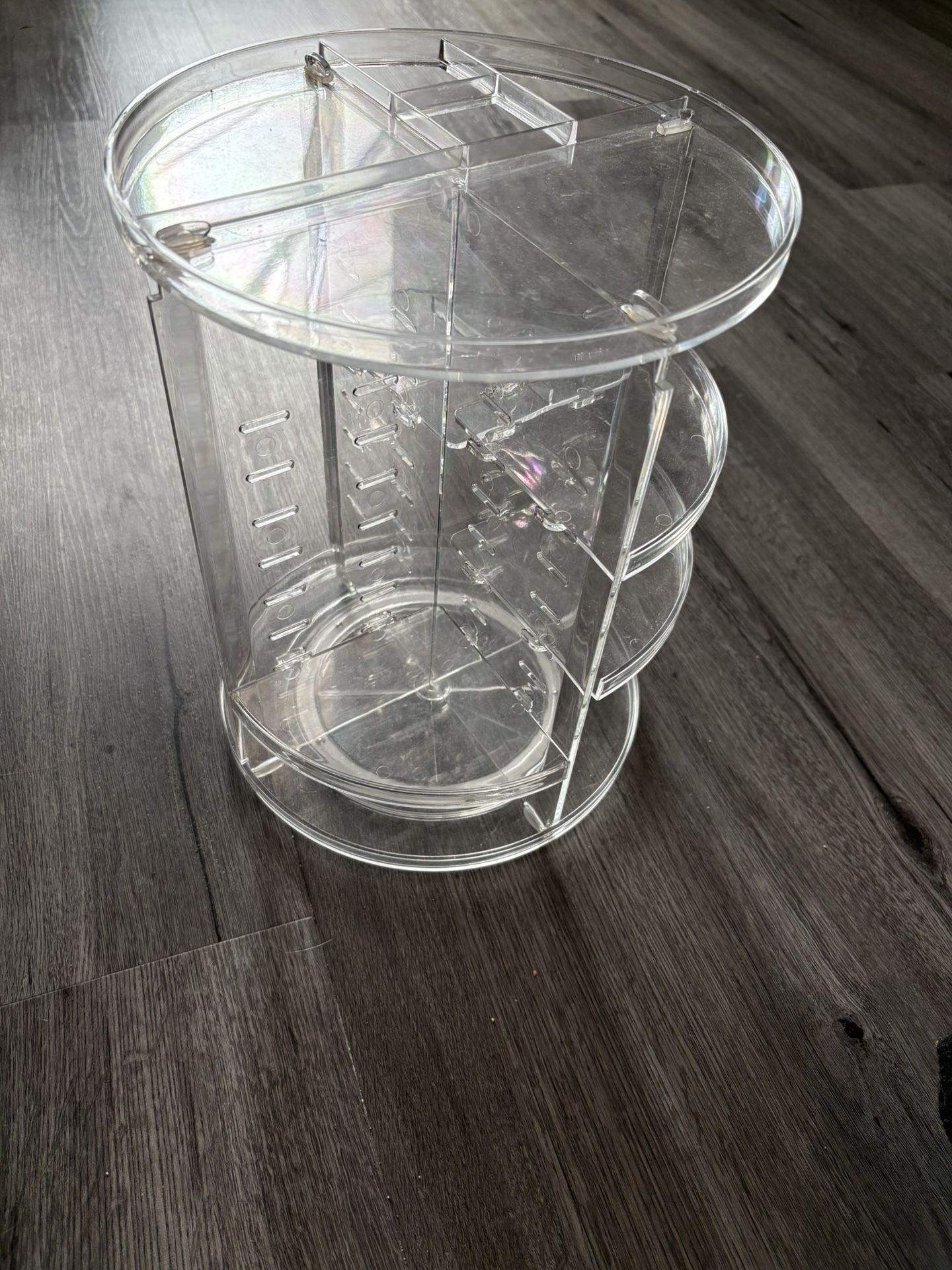 Clear Acrylic Makeup Cosmetic Organizer.