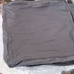 Outdoor Furniture Cushions Gray Set Of 4
