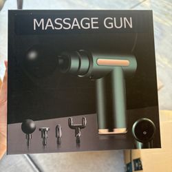 Massage Gun Comes With Multiple Heads Good For Back Pain