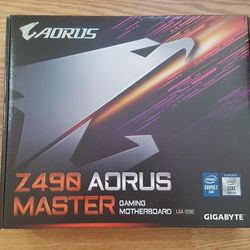 GIGABYTE Z490 AORUS MASTER Intel Motherboard *NEW*