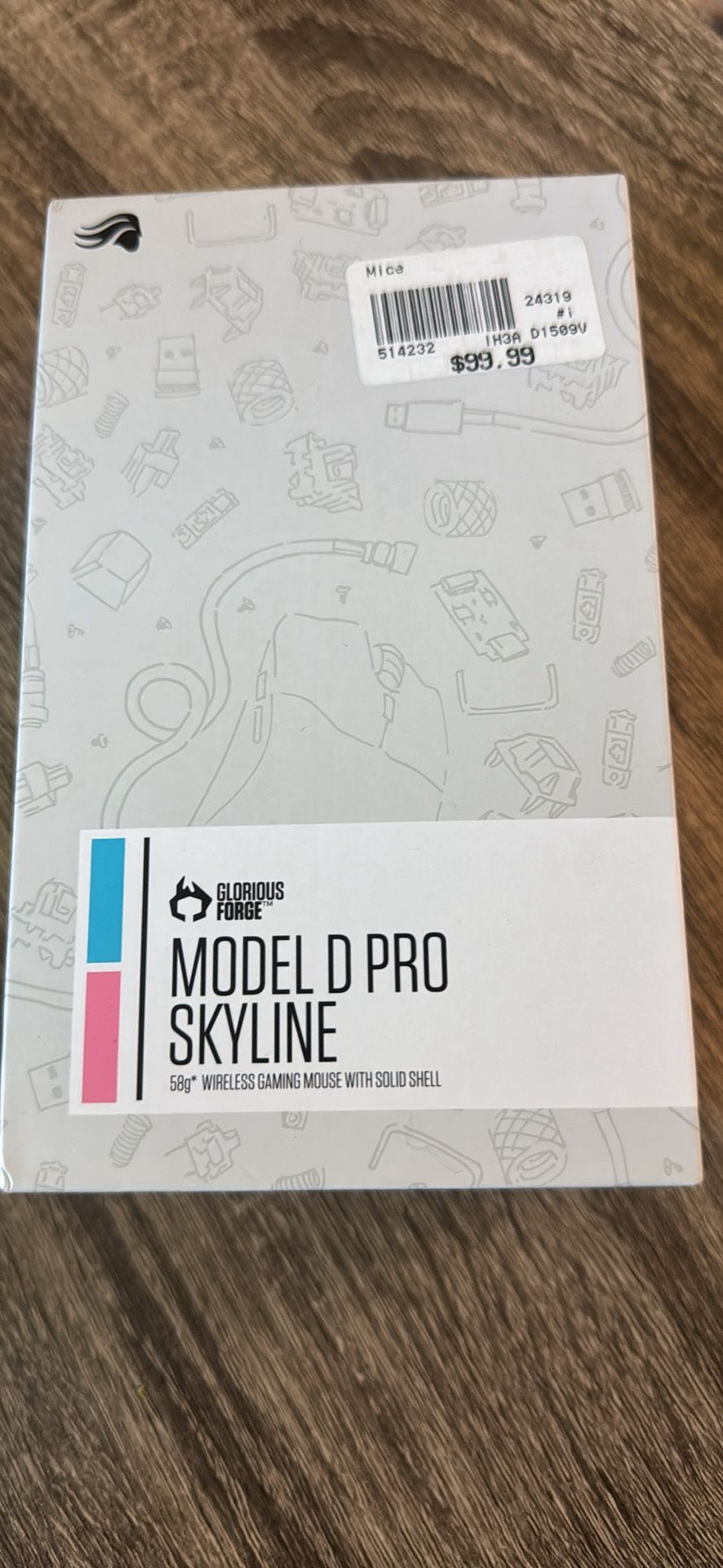 Glorious Forge Model D PRO Skyline wireless gaming mouse
