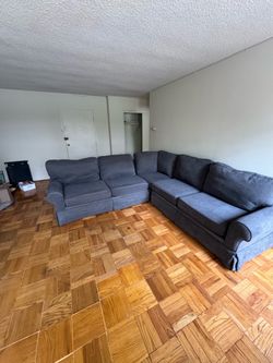 Grey L Shaped Sectional