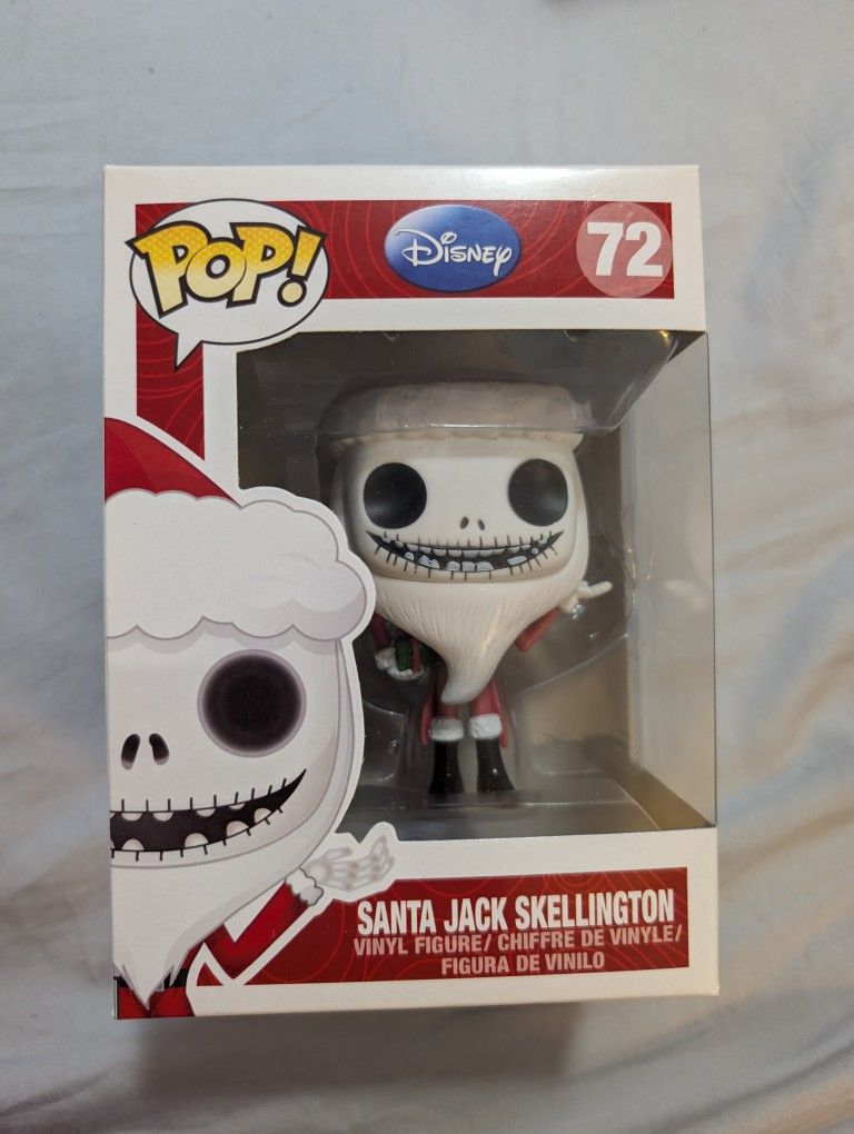 Santa Jack Skellington Funko Pop