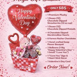 Valentine Basket And Other Stuff