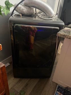 Samsung Front Load Dryer Black Stainless