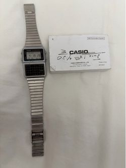Casio Calculator Watch